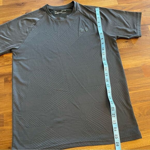 🍋 Under Armour • Men’s Loose Fit HeatGear Athletic T-Shirt in Dark Gray Size S - Picture 4 of 5